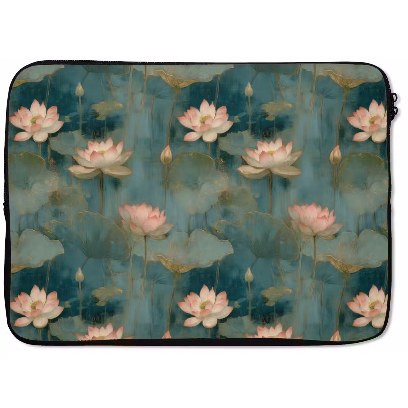Laptophoes - Botanisch - Bloemen - Roze — 1