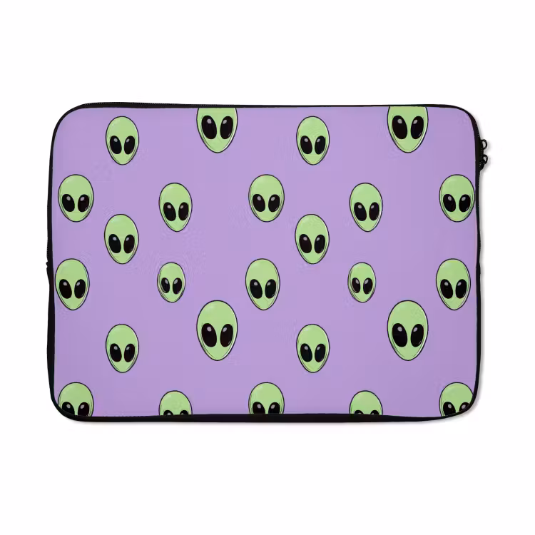 Laptophoes - Alien - Retro - Lila — 5