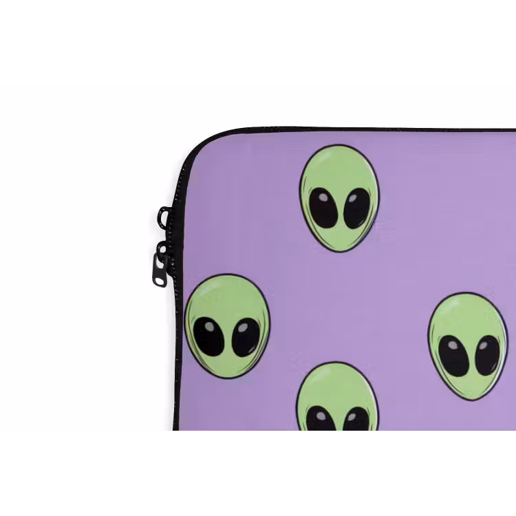 Laptophoes - Alien - Retro - Lila — 6