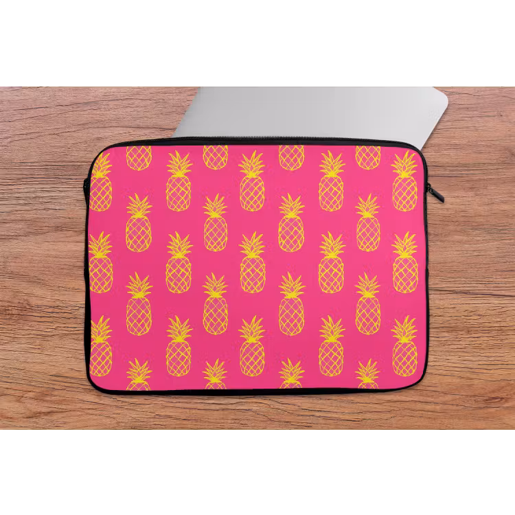 Laptophoes - Ananas - Trendy - Roze — 2