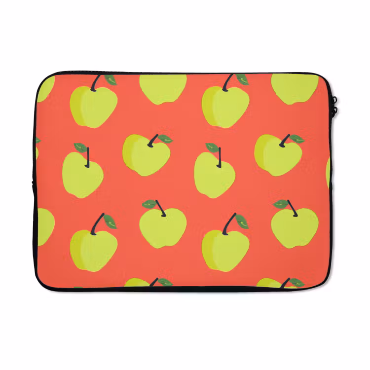 Laptophoes - Appels - Modern - Groen — 5