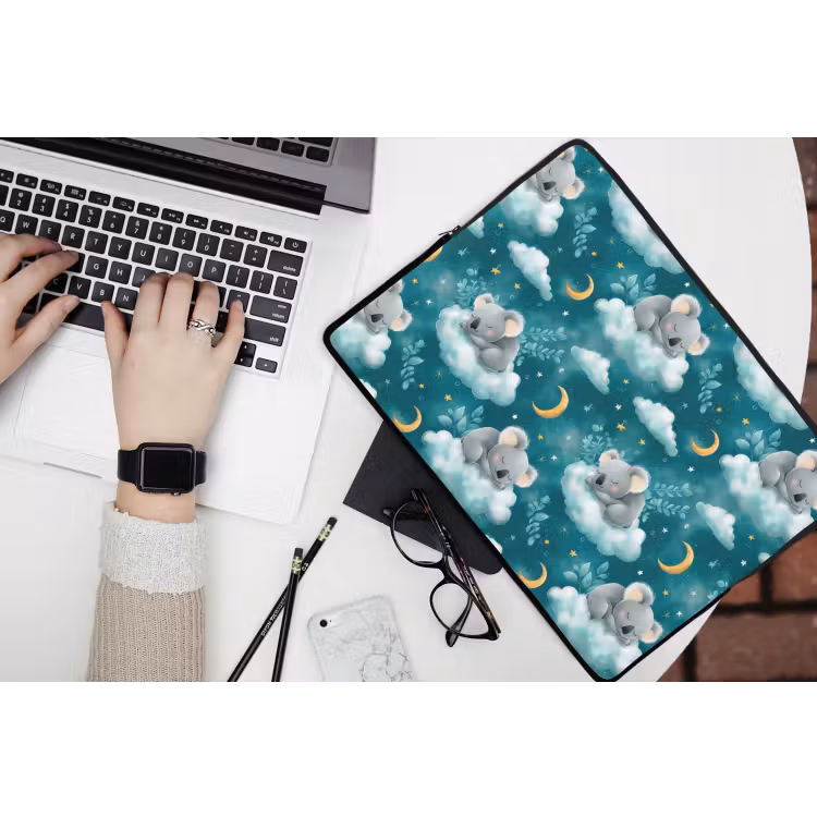 Laptophoes - Koala's - Betoverend - Blauw — 3