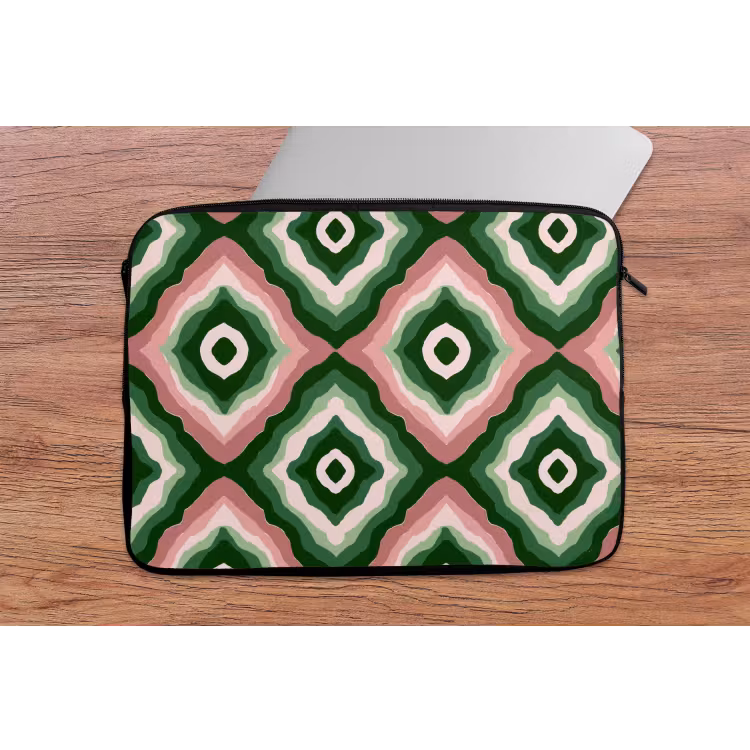 Laptophoes - Ontwerp - Organisch - Kleurrijk — 2