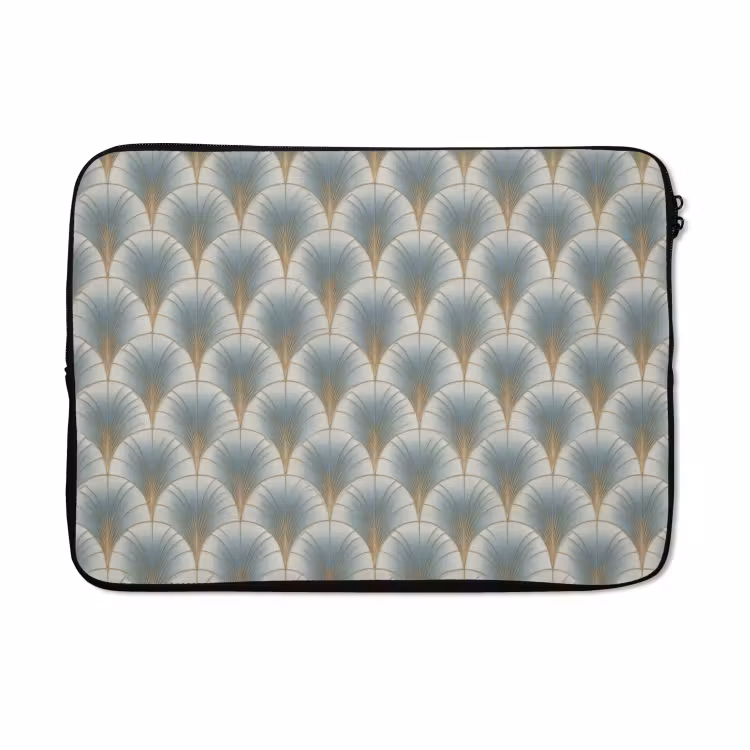 Laptophoes - Waaier - Klassiek - Blauw — 5