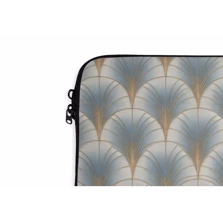 Laptophoes - Waaier - Klassiek - Blauw — 6