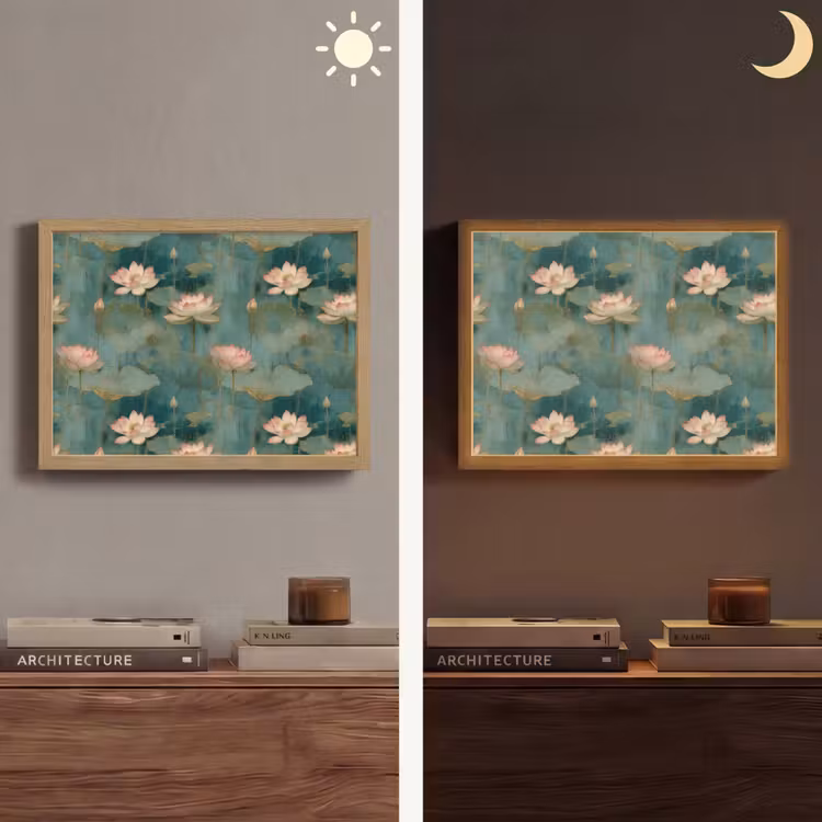Lightbox - Wandlamp - Botanisch - Bloemen - Roze — 6