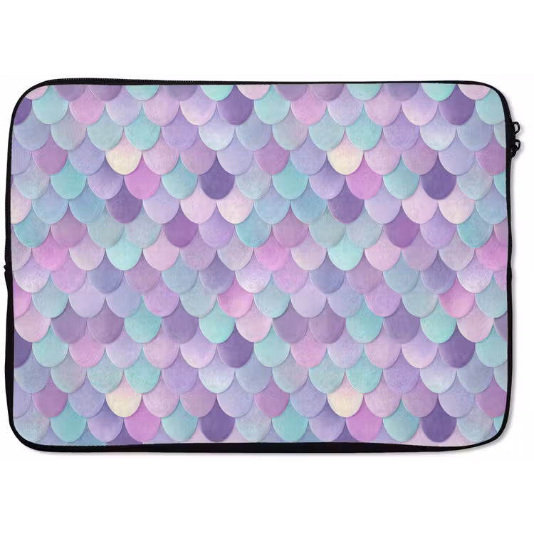 Laptophoes - Dromerig - Zeemeermin - Pastel — 1