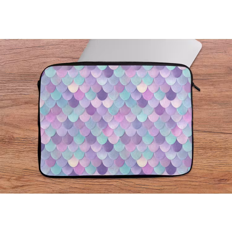 Laptophoes - Dromerig - Zeemeermin - Pastel — 2