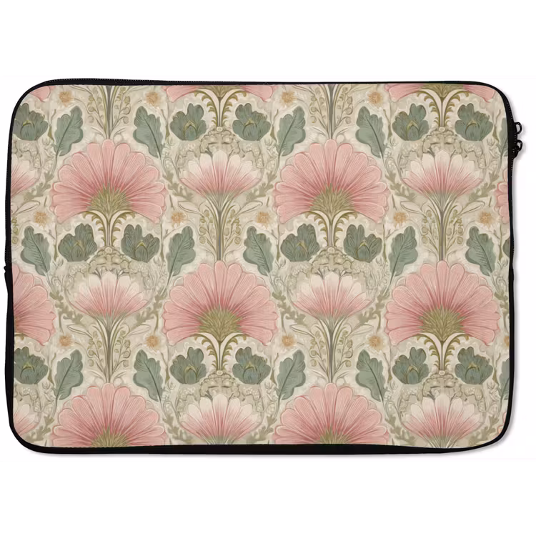 Laptophoes - Klassiek - Patroon - Roze — 1