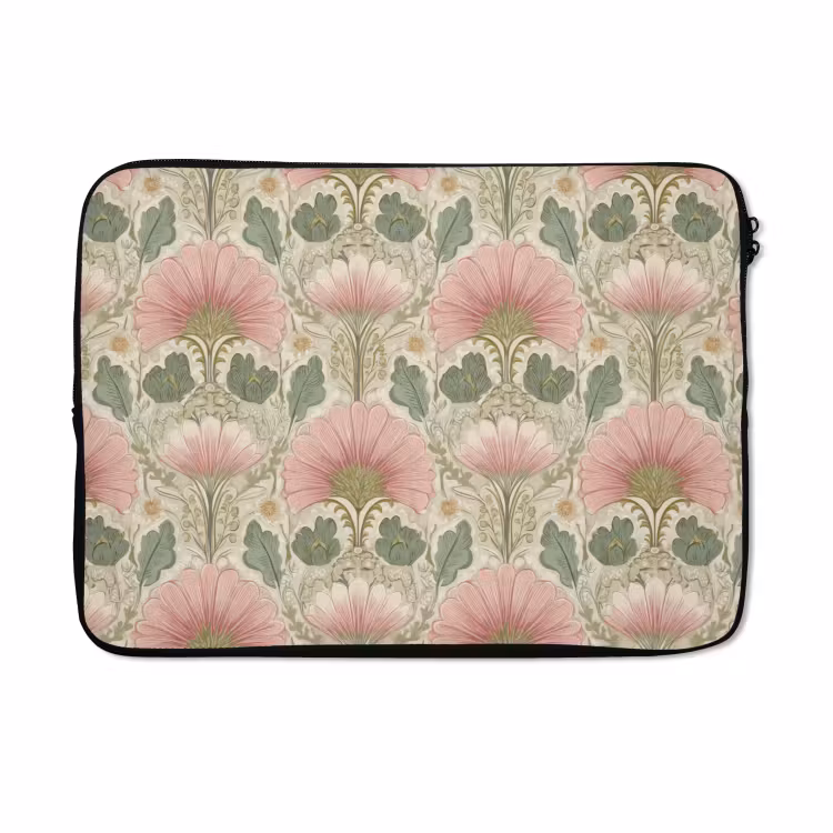 Laptophoes - Klassiek - Patroon - Roze — 5