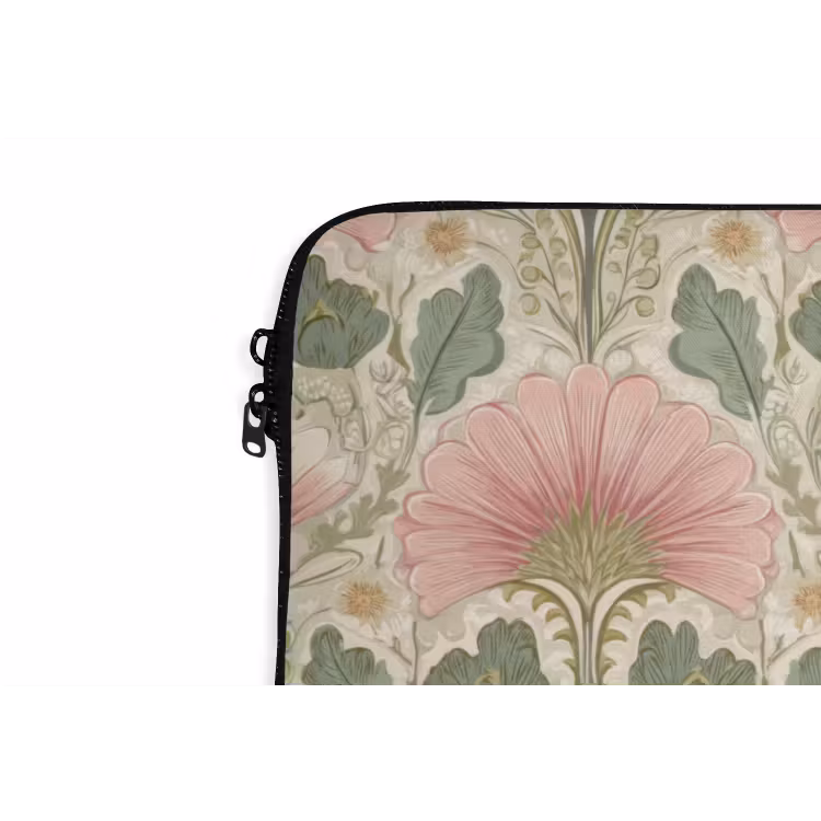 Laptophoes - Klassiek - Patroon - Roze — 6