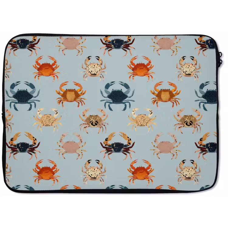 Laptophoes - Krabben - Speels - Kleurrijk — 1