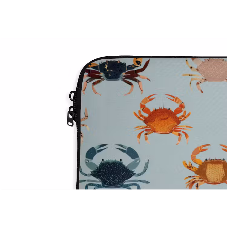 Laptophoes - Krabben - Speels - Kleurrijk — 6
