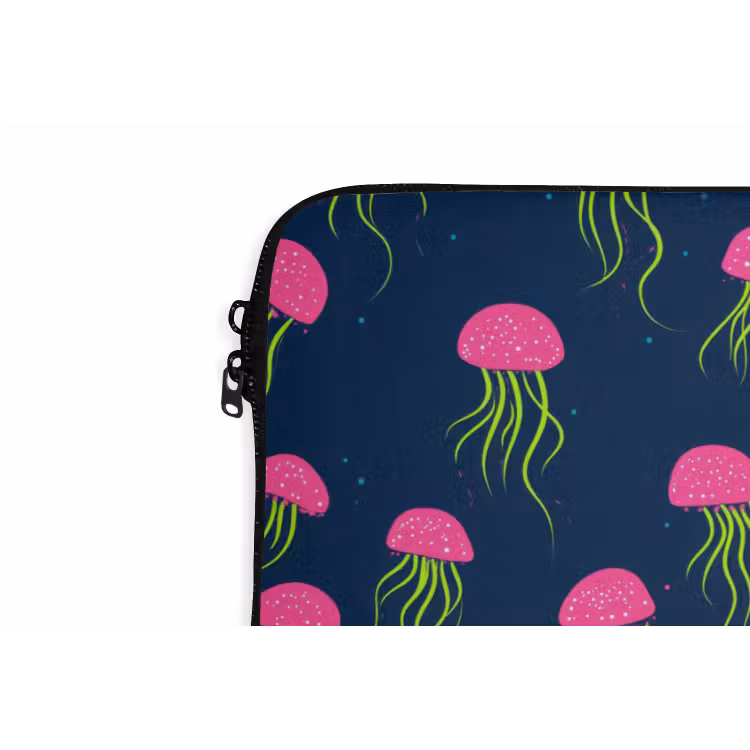 Laptophoes - Kwallen - Diepzee - Neon — 6
