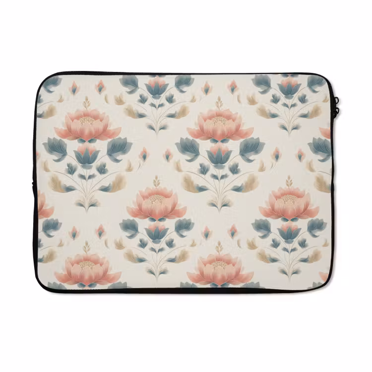 Laptophoes - Lotus - Bloemen - Roze — 5