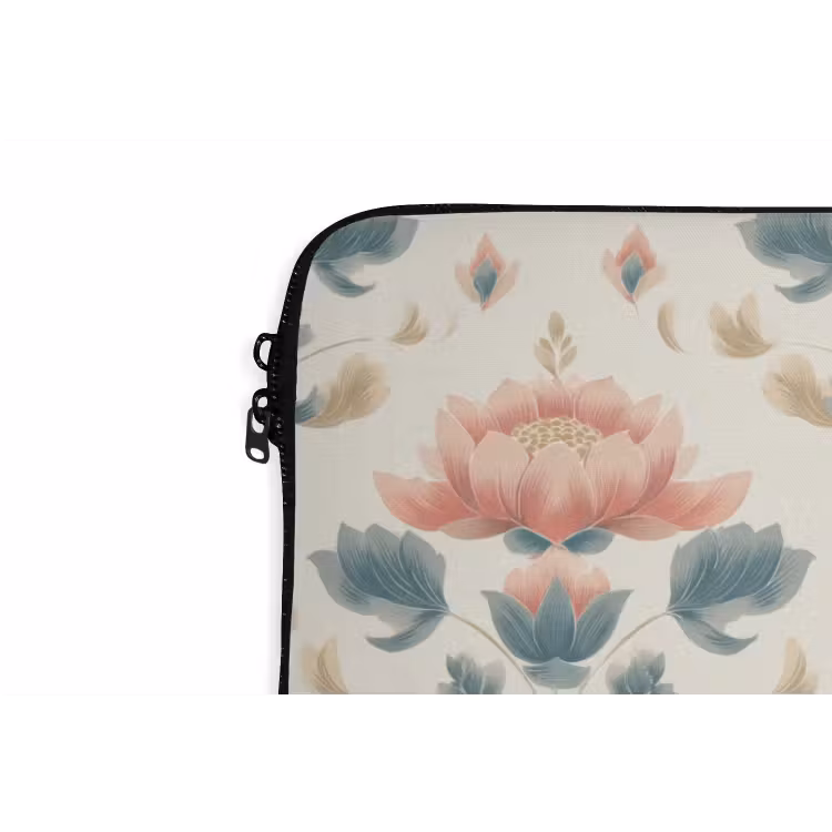 Laptophoes - Lotus - Bloemen - Roze — 6