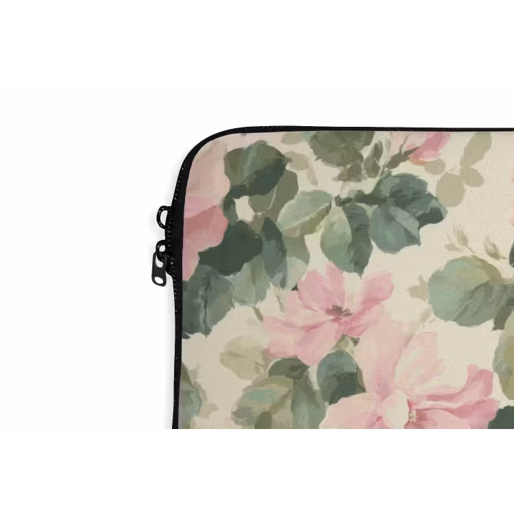 Laptophoes - Rozen - Botanisch - Roze — 6