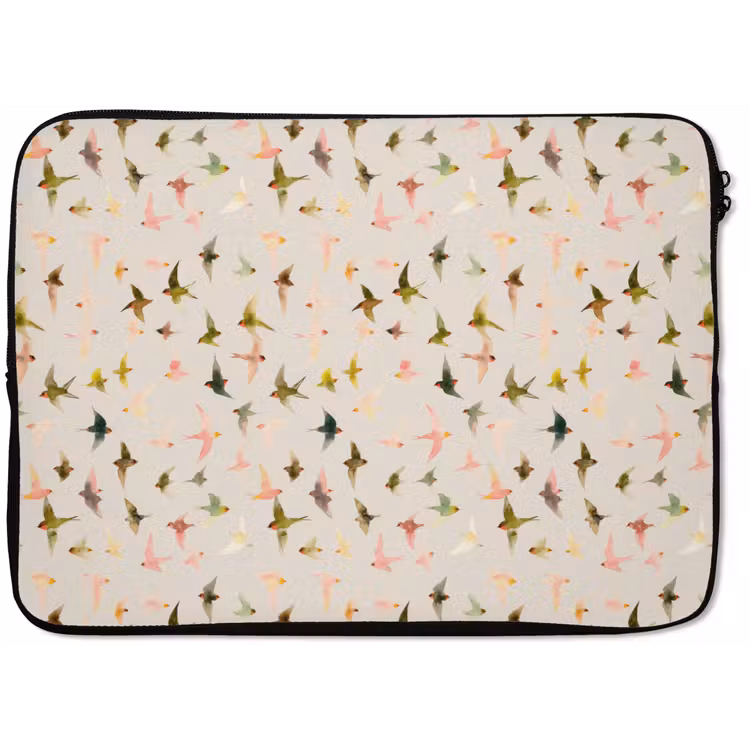 Laptophoes - Vogels - Vliegen - Kleurrijk — 1