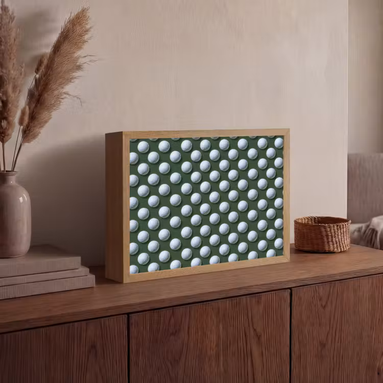 Lightbox - Wandlamp - Ballen - Golf - Groen — 4