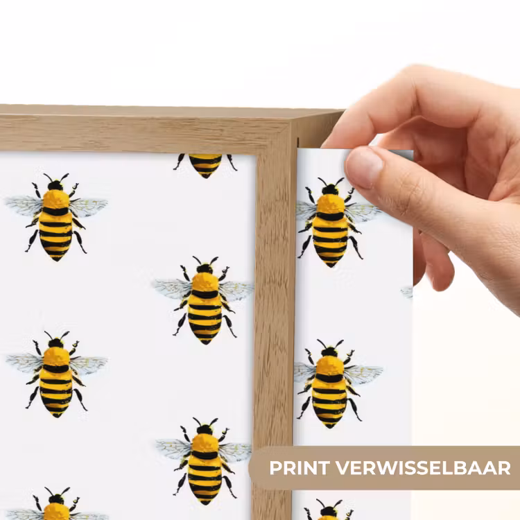 Lightbox - Wandlamp - Bijen - Tijdloos - Wit — 5