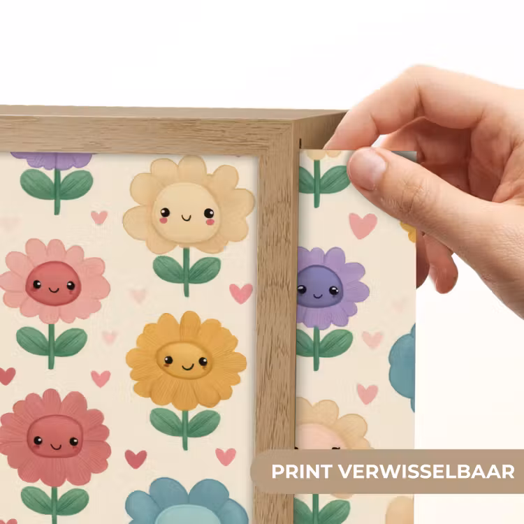 Lightbox - Wandlamp - Bloemen - Hartjes - Kleurrijk — 5