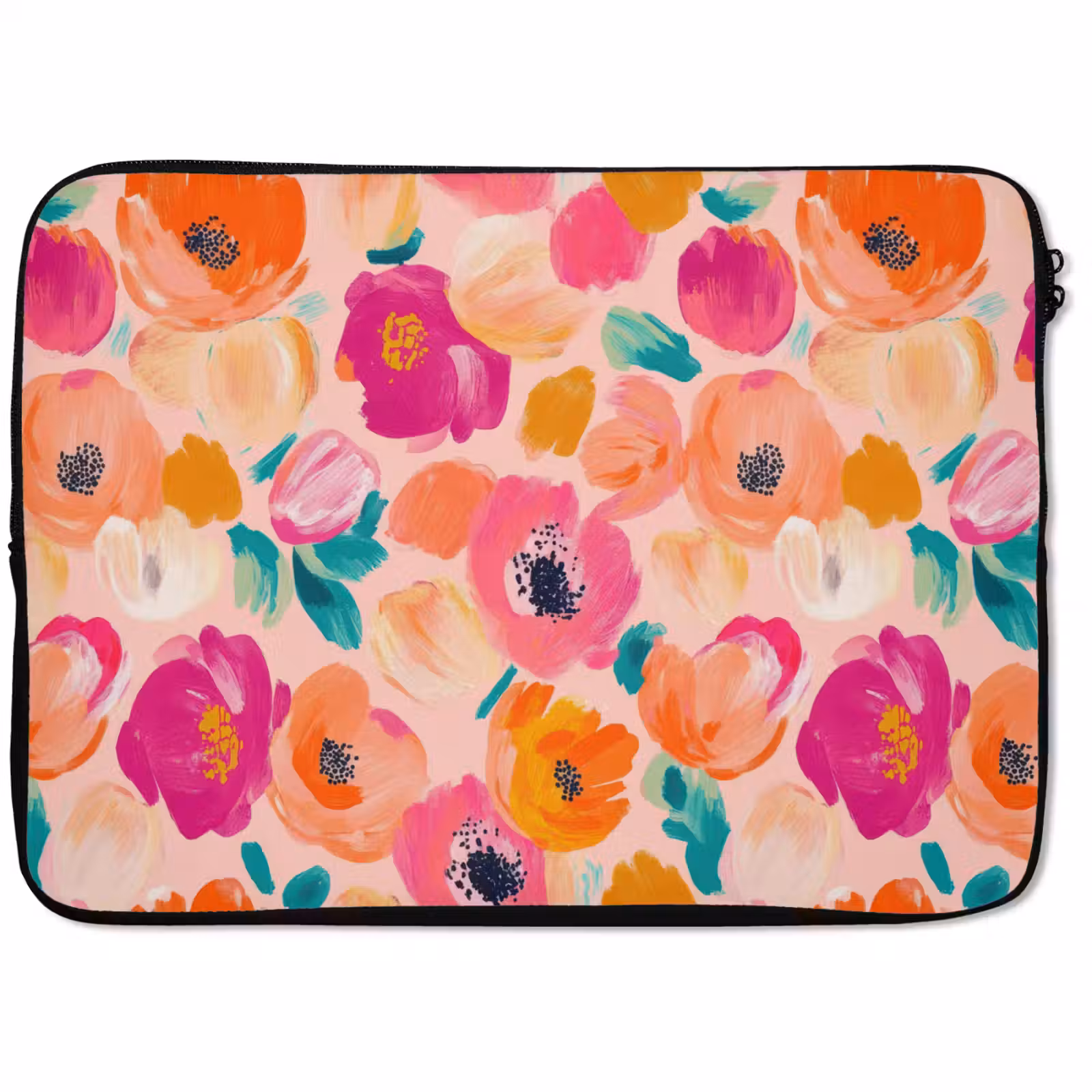 Laptophoes - Bloesems - Vrolijk - Kleurrijk — 1