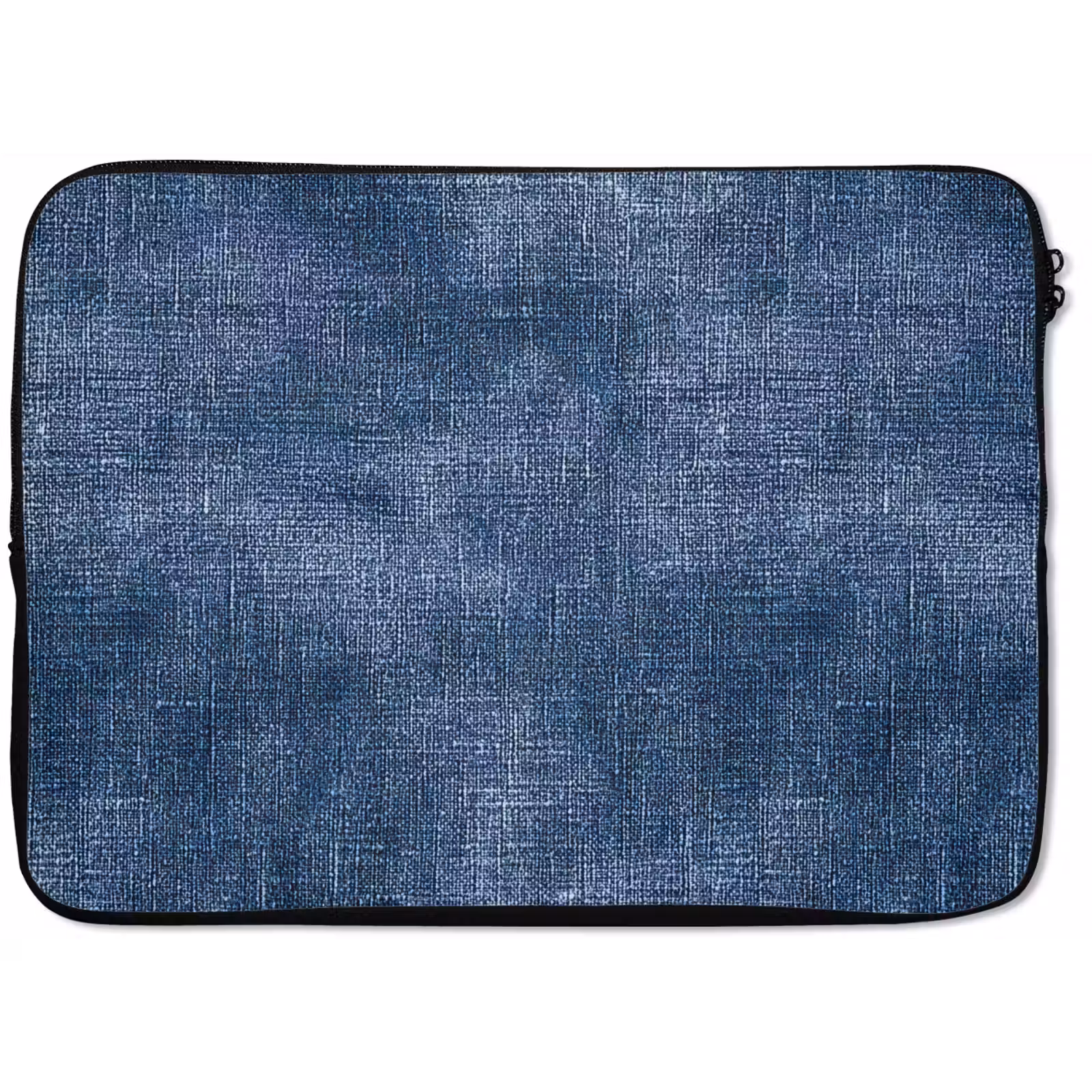 Laptophoes - Linnen - Textuur - Patroon - Denim - Rustiek — 1