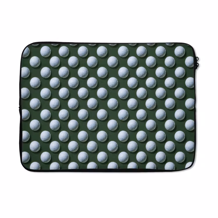 Laptophoes - Ballen - Golf - Groen — 5