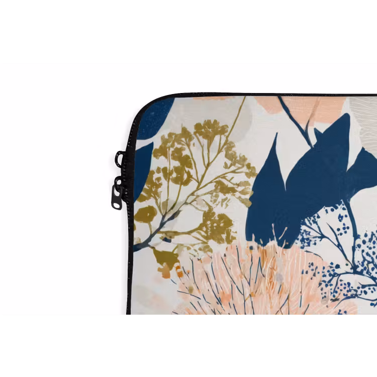Laptophoes - Bloemen - Botanisch - Kleurrijk — 6