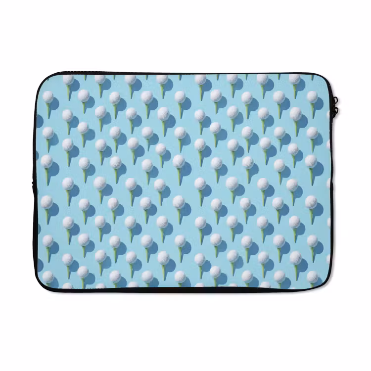 Laptophoes - Golf - Ballen - Blauw — 5