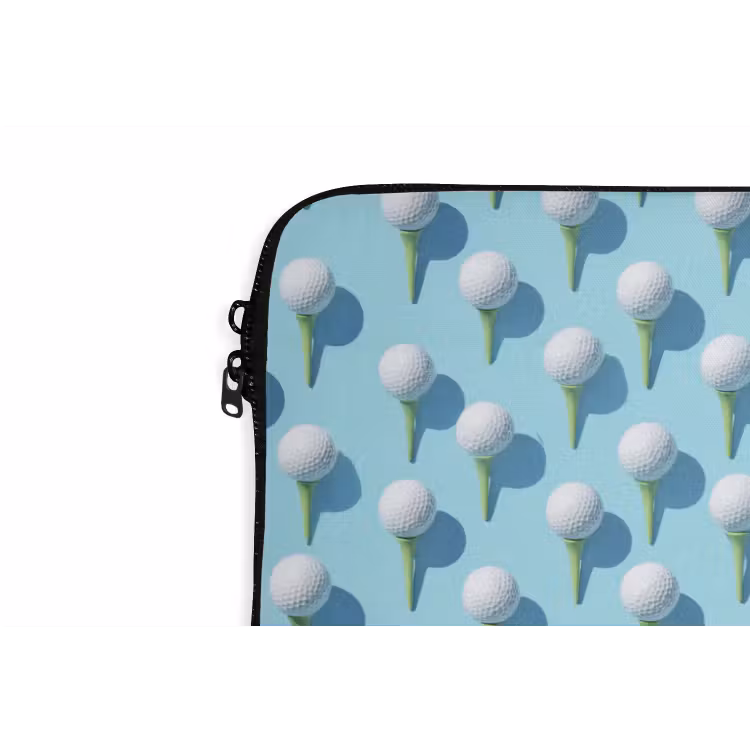 Laptophoes - Golf - Ballen - Blauw — 6