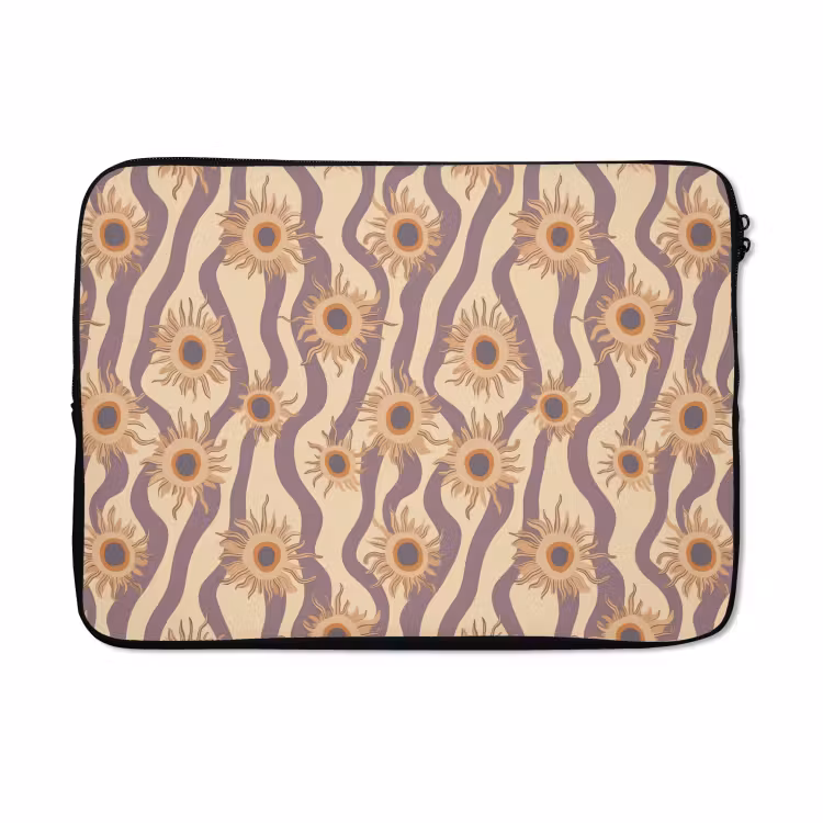 Laptophoes - Bohemian - Vibe - Lavendelpaars — 5