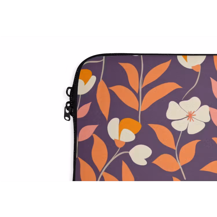 Laptophoes - Boho - Vintage - Paars — 6