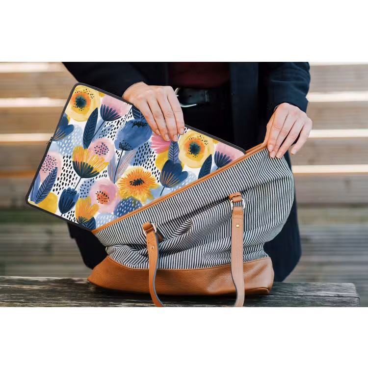 Laptophoes - Creatief - Patroon - Kleurrijk — 4