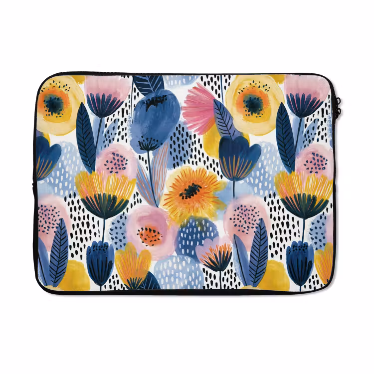 Laptophoes - Creatief - Patroon - Kleurrijk — 5