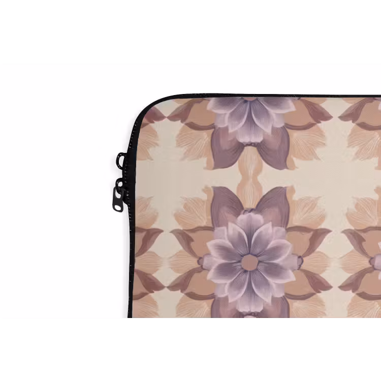 Laptophoes - Klassiek - Patroon - Paars — 6