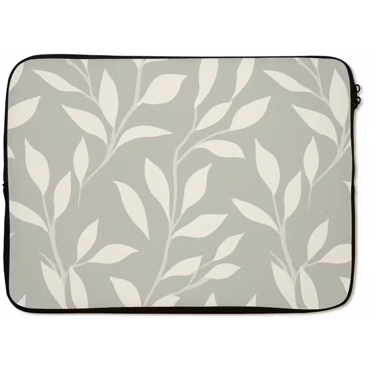 Laptophoes - Minimalistisch - Patroon - Groen — 1
