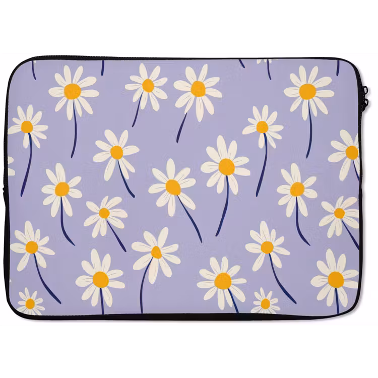 Laptophoes - Modern - Madelief - Paars — 1