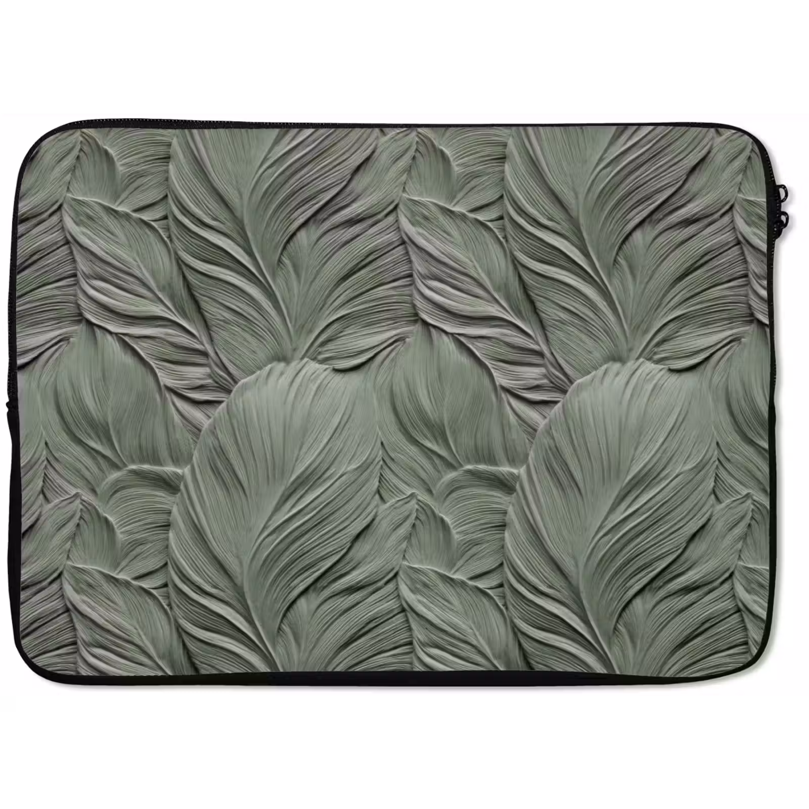 Laptophoes - Bladeren - Textuur - Groen — 1