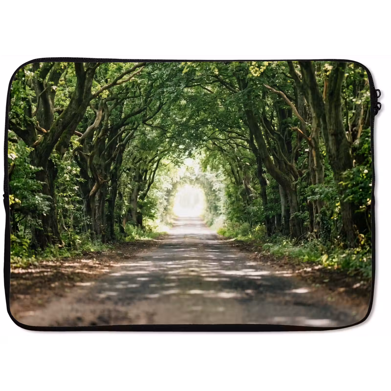 Laptophoes - Weg - Bomen - Natuur - Groen — 1