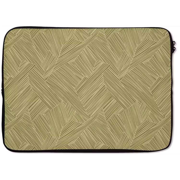 Laptophoes - Abstract - Modern - Groen — 1