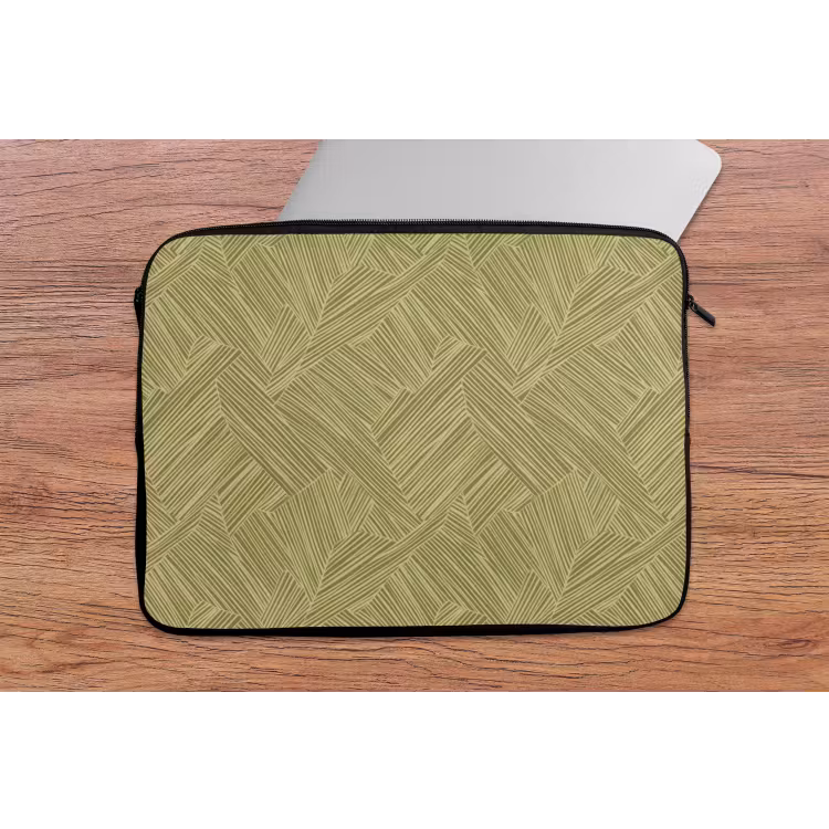 Laptophoes - Abstract - Modern - Groen — 2