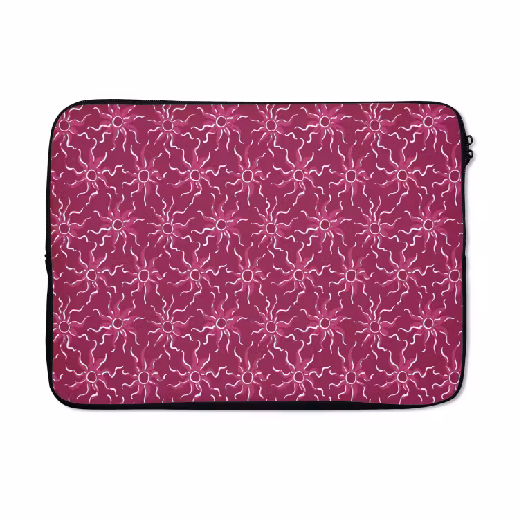 Laptophoes - Bohemian - Zon - Magenta — 5