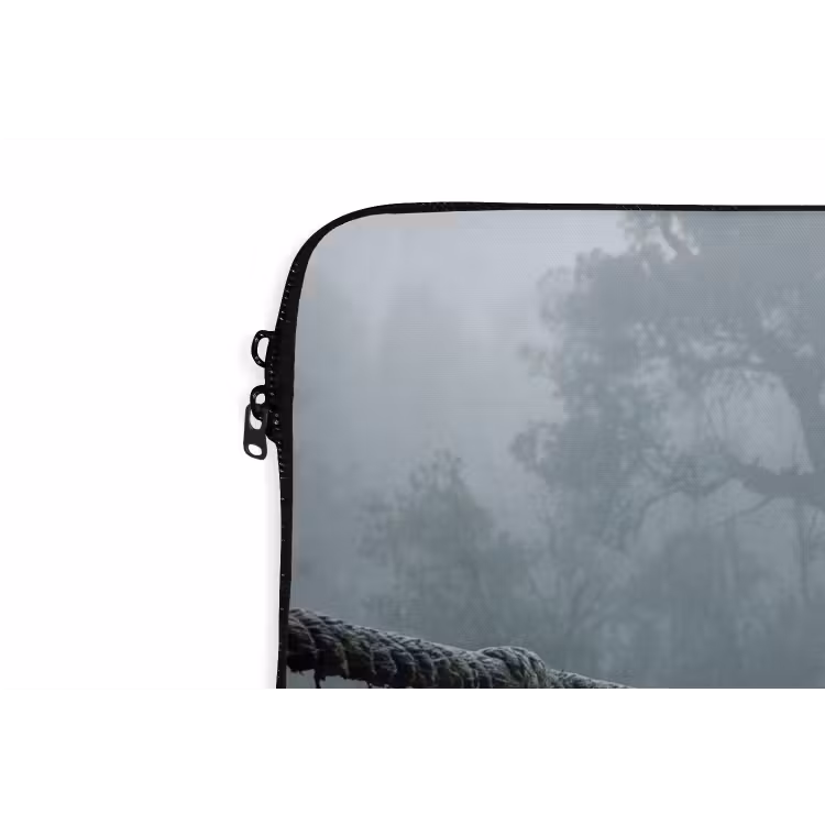 Laptophoes - Brug - Jungle - Mist - Natuur — 6