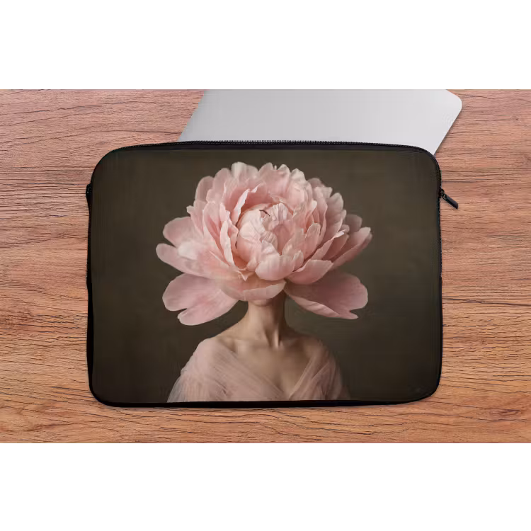 Laptophoes - Gezicht - Roos - Roze — 2