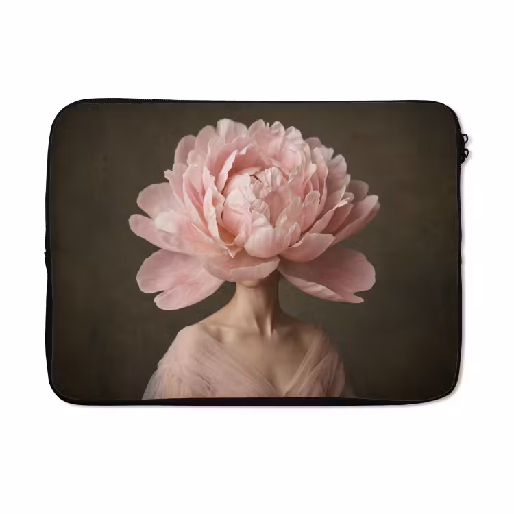 Laptophoes - Gezicht - Roos - Roze — 5