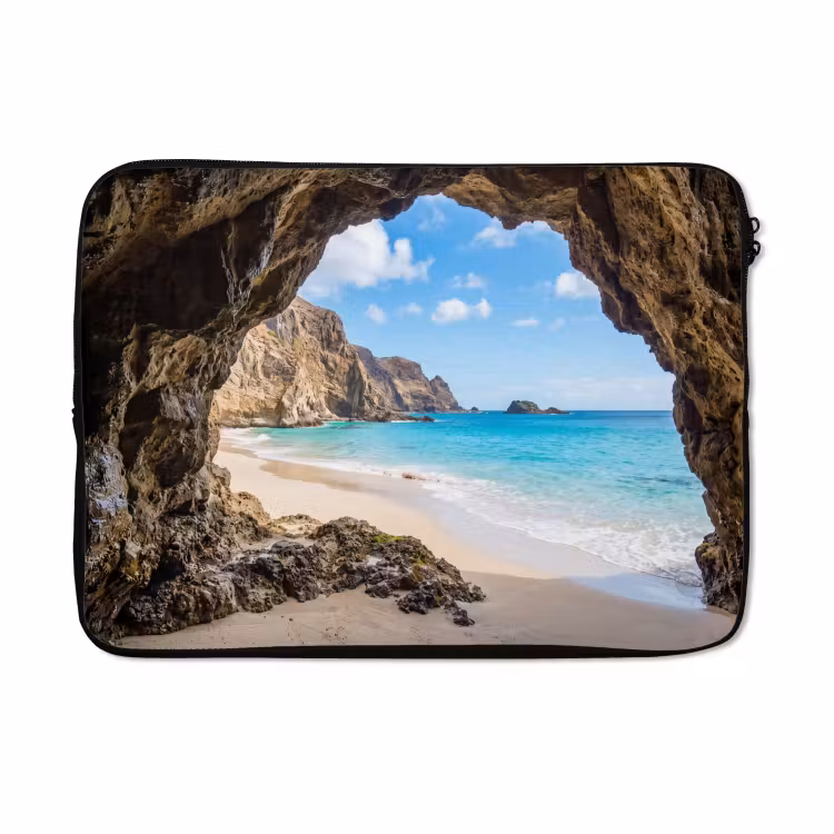 Laptophoes - Grot - Strand - Zee - Blauw — 5