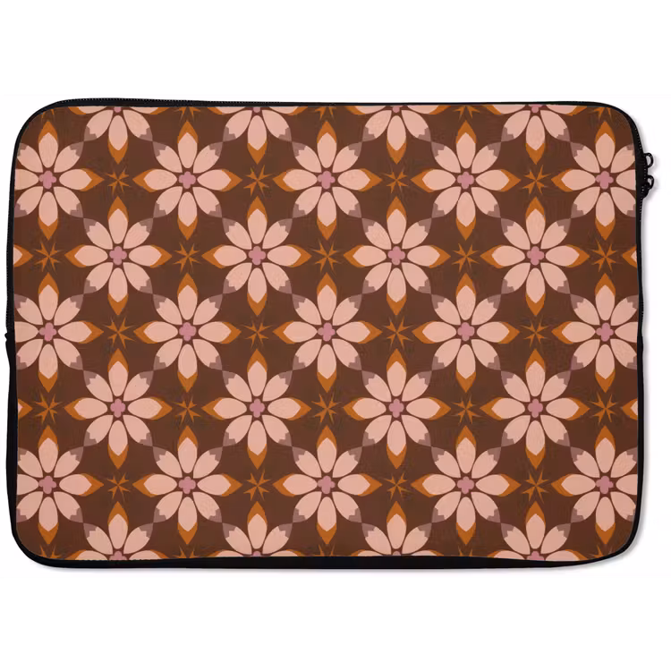 Laptophoes - Klassiek - Retro - Bruin — 1