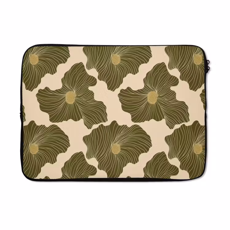 Laptophoes - Modern - Abstract - Groen — 5