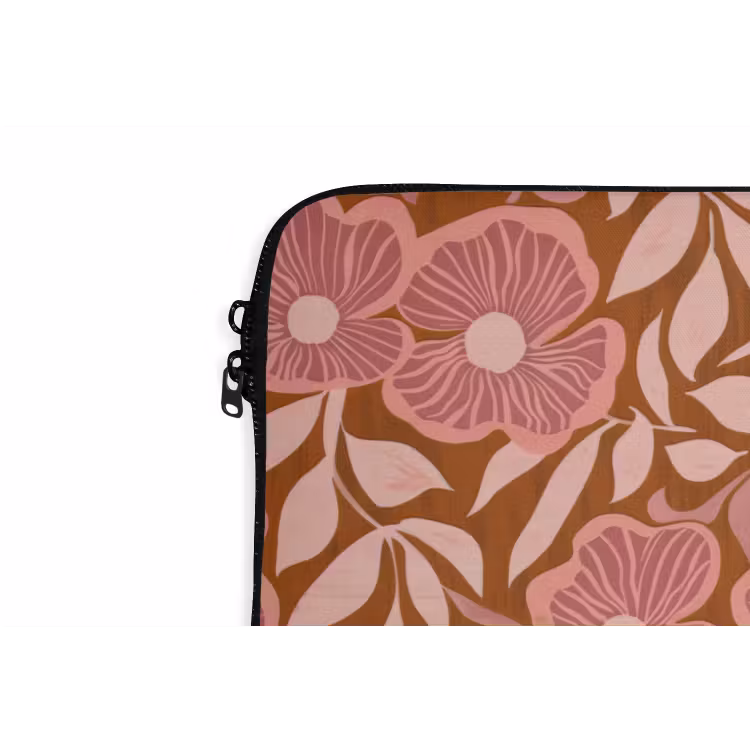 Laptophoes - Sfeer - Bloemen - Roze — 6
